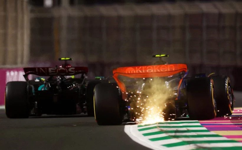 Hamilton handed formal warning over 'super dangerous' incident in Saudi Arabia