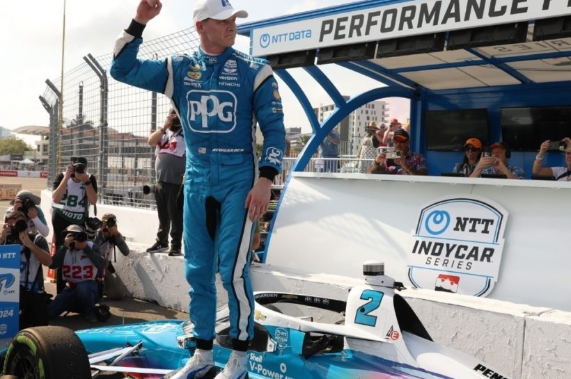 Josef Newgarden wins the IndyCar season opener at St. Petersburg