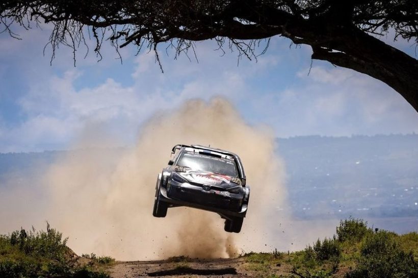 Kalle Rovanpera leads Neuville after chaotic Saturday morning stages