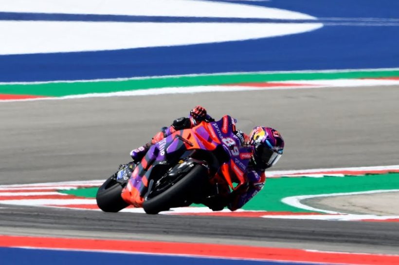 Jorge Martin breaks COTA lap record topping second practice