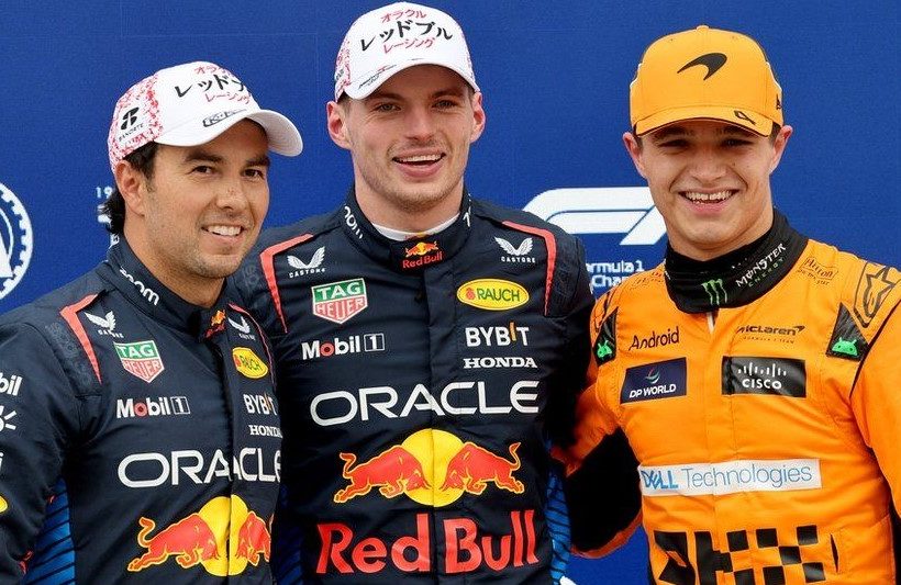 Starting grid for the 2024 F1 Japanese Grand Prix