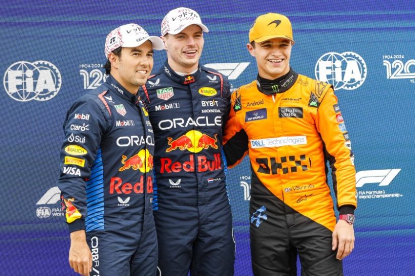 Verstappen edges Perez to secure pole for the Japanese Grand Prix