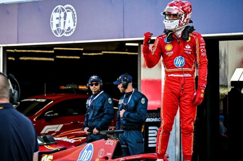 Charles Leclerc ends Verstappen streak after claiming Monaco pole