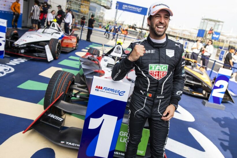 Da Costa pips Hughes to win Shanghai E-Prix