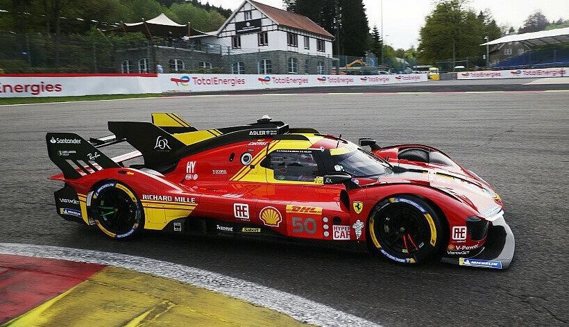 Fuoco claims Ferrari pole position for 6 Hours of Spa