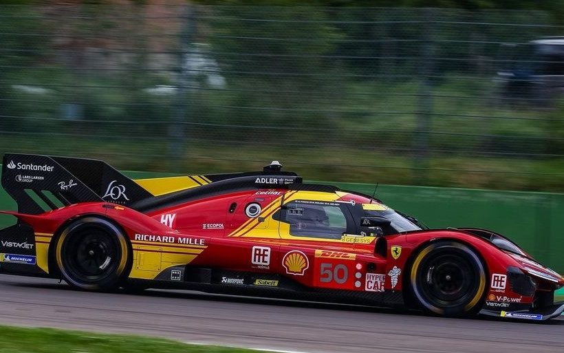 Fuoco leads Ferrari 1-2 in first practice for Spa WEC