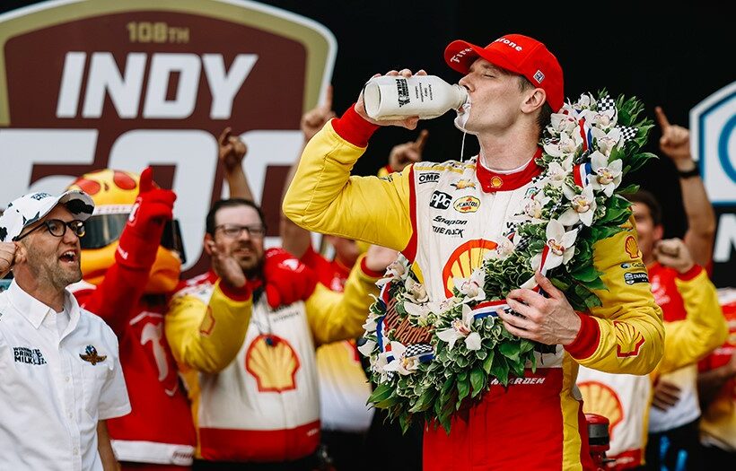 Josef Newgarden pips O'Ward to win rain delayed Indianapolis 500