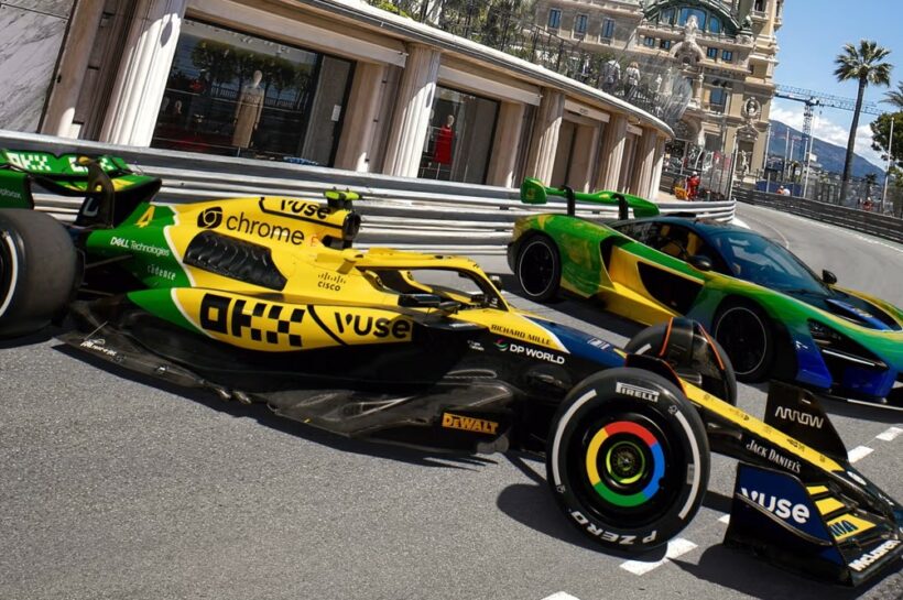 McLaren unveils Ayrton Senna inspired livery for Monaco Grand Prix