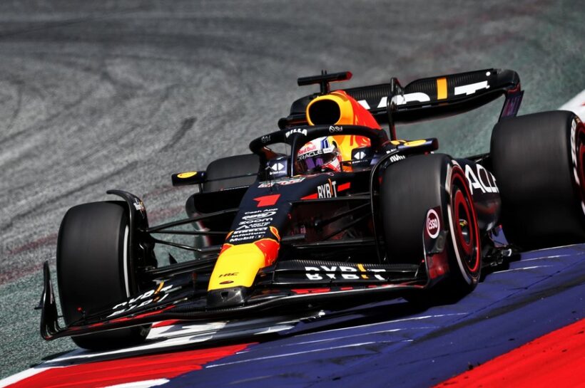 Austrian Grand Prix: Verstappen overcomes engine trouble to top FP1