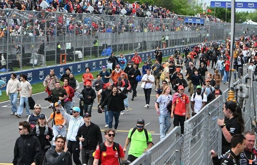 F1 Canadian Grand Prix event promoter reprimanded after track invasion