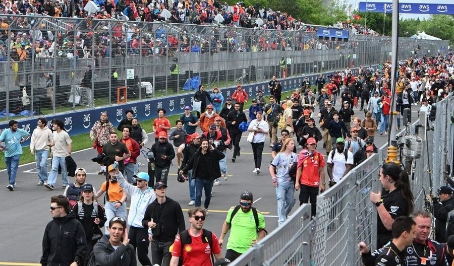 F1 Canadian Grand Prix event promoter reprimanded after track invasion