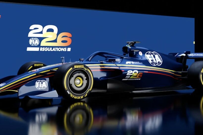 FIA announces 2026 F1 technical regulations with new-look car