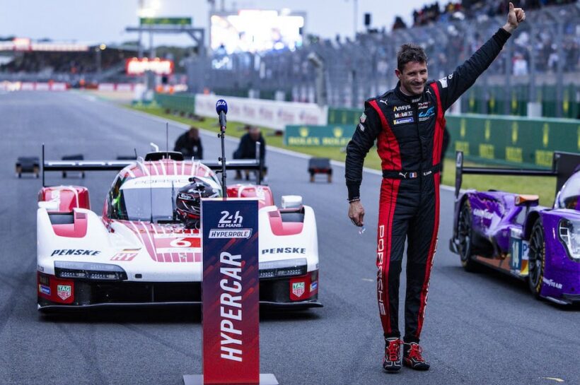 Kevin Estre delivers sensational pole for Porsche Penske at Le Mans