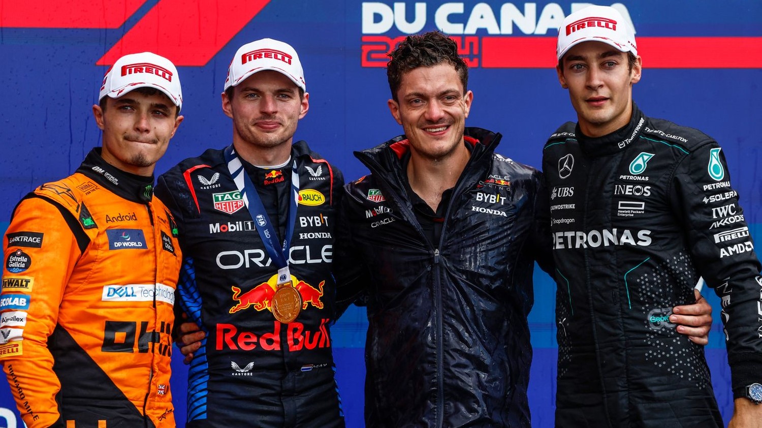 Max Verstappen wins wet and chaotic Canadian Grand Prix