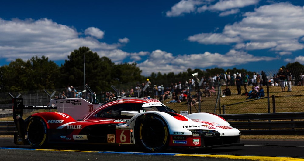 Porsche Penske tops 24 Hours of Le Mans test day