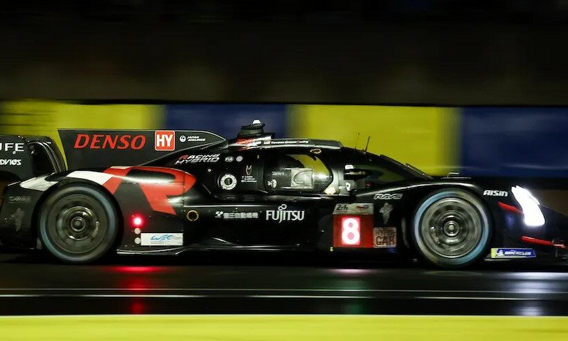 Toyota Gazoo leads rain-neutralized night at Le Mans