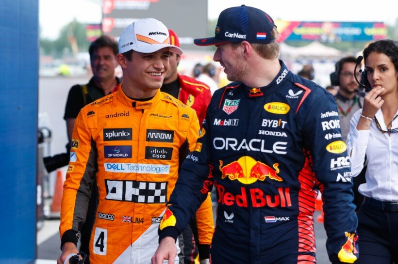 Lando Norris reconciles with Max Verstappen after Austria crash