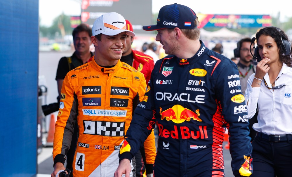 Lando Norris reconciles with Max Verstappen after Austria crash