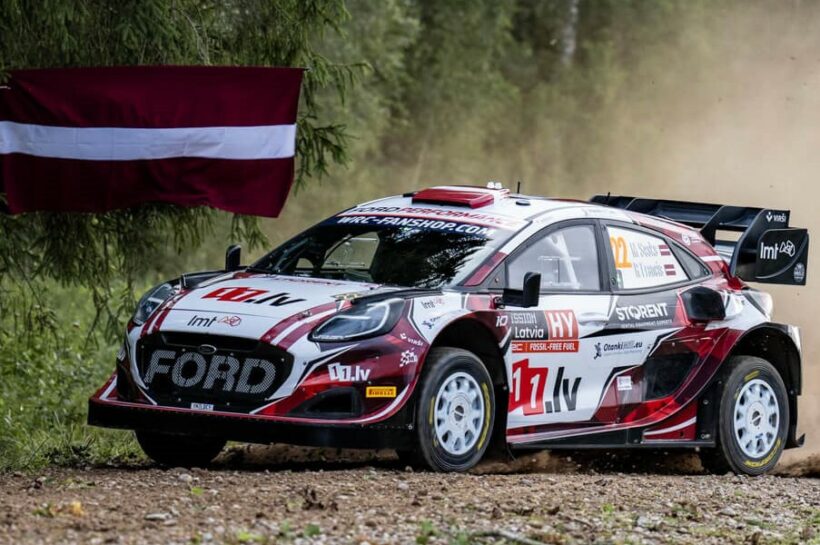 Martins Sesks claims maiden WRC stage win as Rovanpera Dominates 2024 Rally Latvia