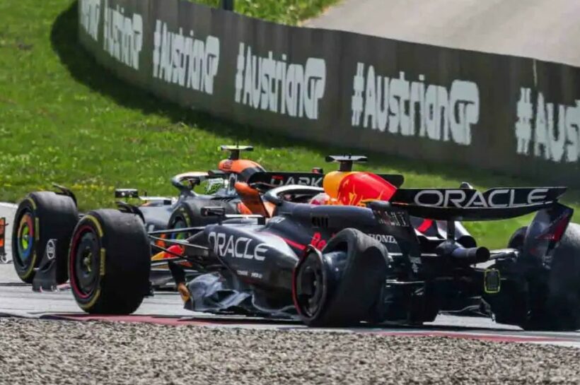 Max Verstappen handed time penalty for Norris crash at the Austrian Grand Prix