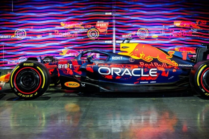 Red Bull unveils fan-designed Stallion Red livery for British Grand Prix