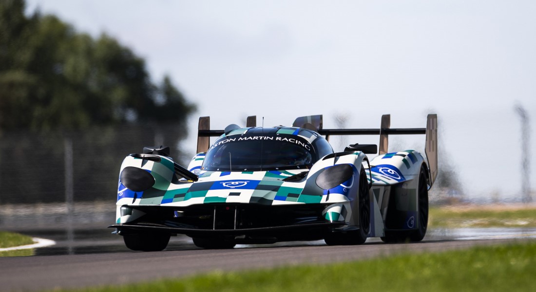 Aston Martin Valkyrie AMR-LMH makes track debut at Silverstone ahead of 2025