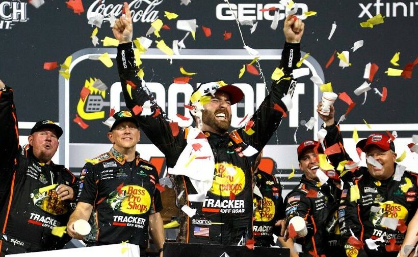 Austin Dillon clinches playoff spot with controversial victory in chaotic Richmond race