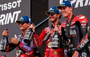 Bagnaia pips Martin to win the 2024 Austrian MotoGP Sprint, Marquez crashes