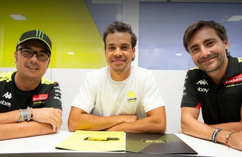 Franco Morbidelli signs with Rossi's VR46 Racing Team for 2025 MotoGP