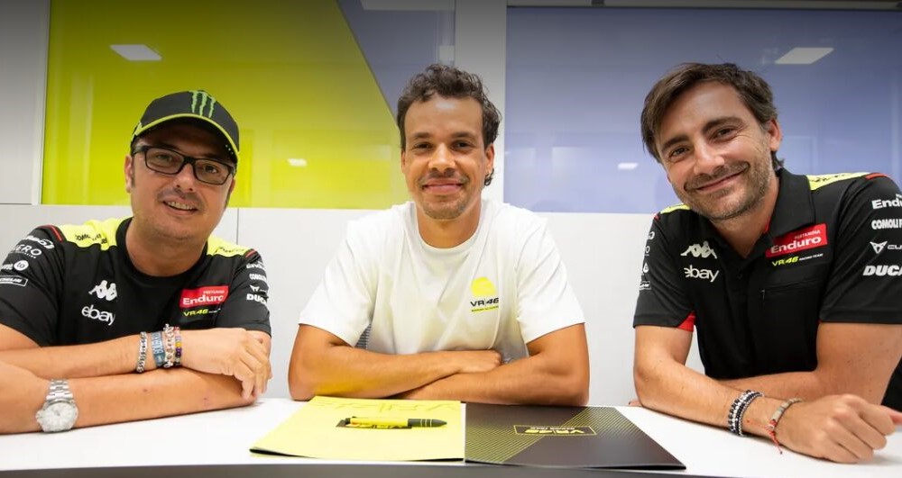 Franco Morbidelli signs with Rossi's VR46 Racing Team for 2025 MotoGP