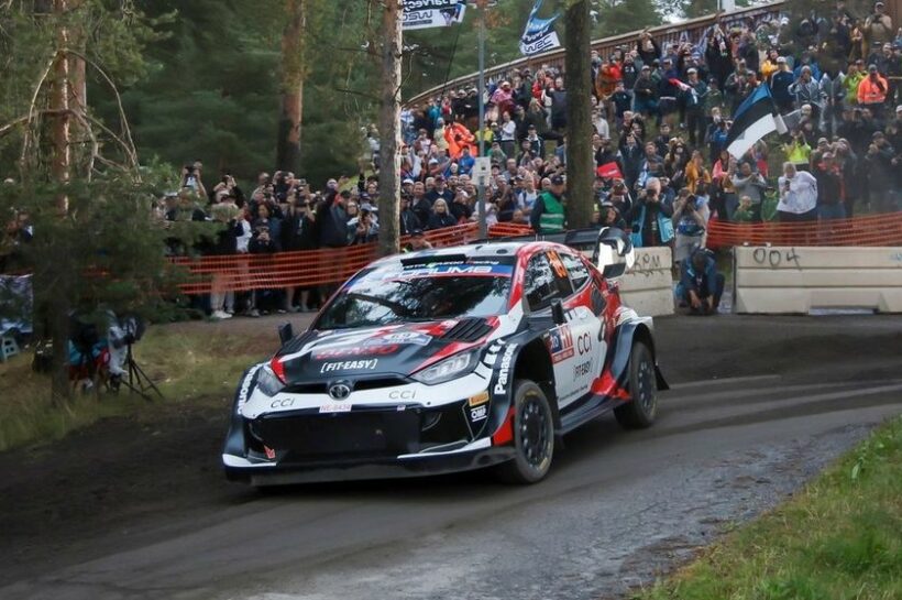 Kalle Rovanpera leads 2024 Rally Finland after incident-filled Friday