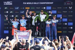 Sebastien Ogier seizes victory in dramatic Rally Finland finale