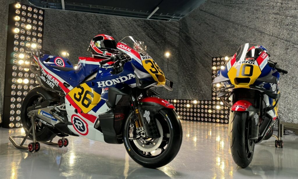 Gallery: Teams unveil retro liveries for 75th anniversary at British MotoGP