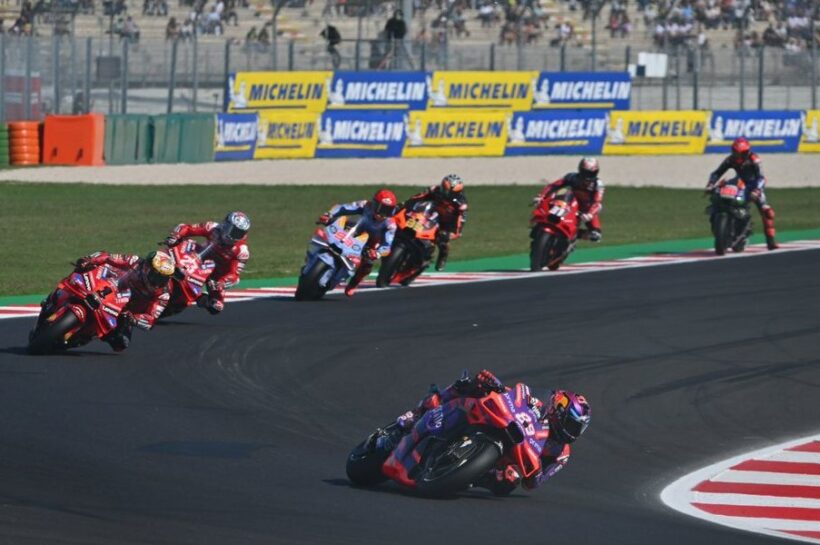 2024 Emilia Romagna MotoGP Sprint Race Results