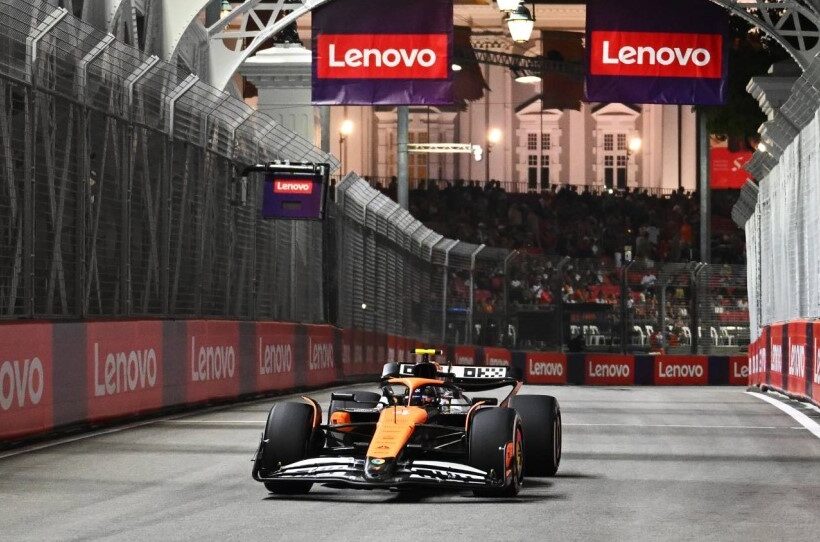 2024 Singapore GP: Lando Norris fastest ahead of Leclerc in FP2