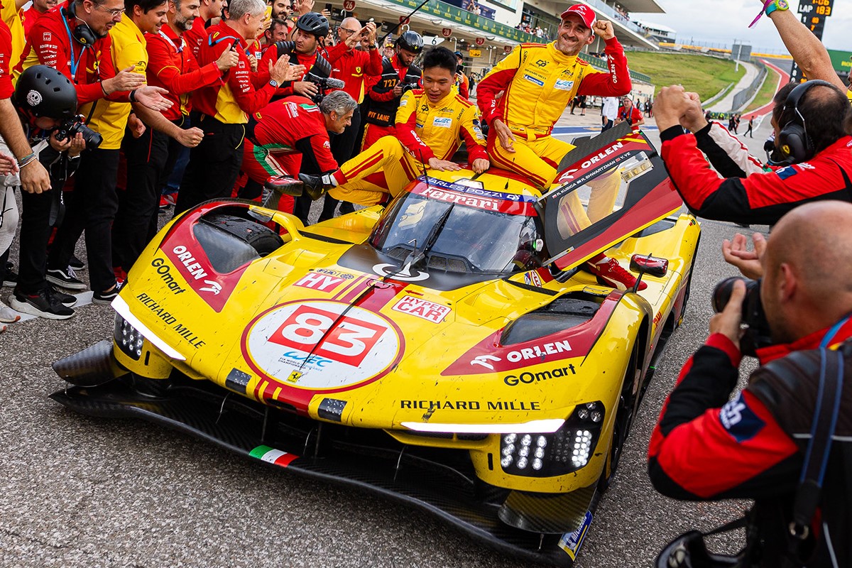 AF Corse Ferrari 499P claims victory at Lone Star Le Mans after late Toyota penalty drama