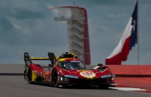 Giovinazzi fastest as Ferrari dominates second practice at WEC COTA Lone Star Le Mans