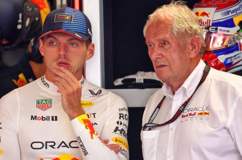 Helmut Marko makes a startling admission about Red Bull's title hopes