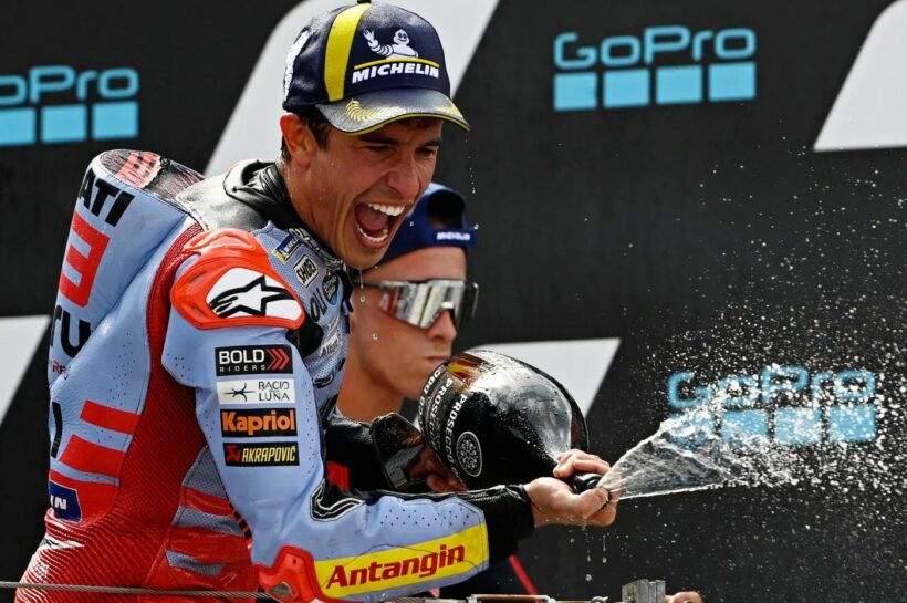 Marc Marquez dominates Aragon GP, ends 1043-day win drought as brother and Bagnaia crash