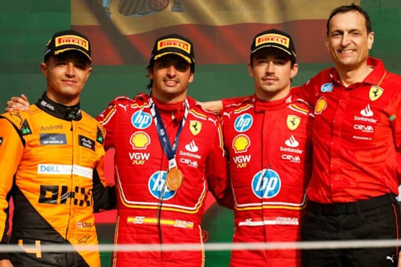 2024 Mexico City Grand Prix podium