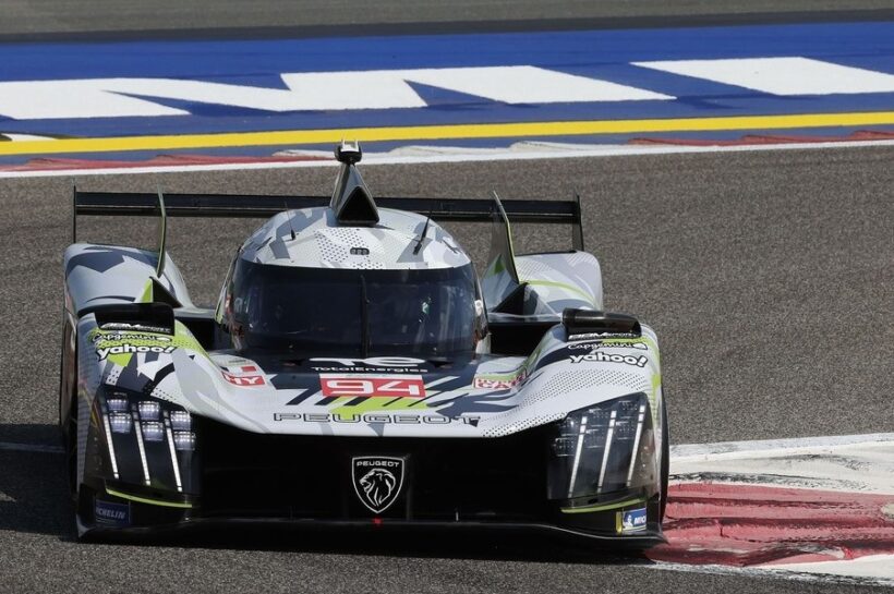 Paul di Resta puts Peugeot on top in opening practice for 2024 WEC 8H Bahrain