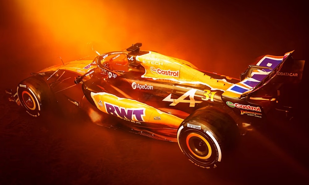 Alpine F1 Team unveils one-off Indiana Jones livery for United States Grand Prix