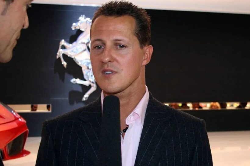 Michael Schumacher made first public appearance in daughter's wedding