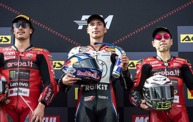 Razgatlioglu pips Bulega and Bautista to win Estoril WorldSBK Race 2