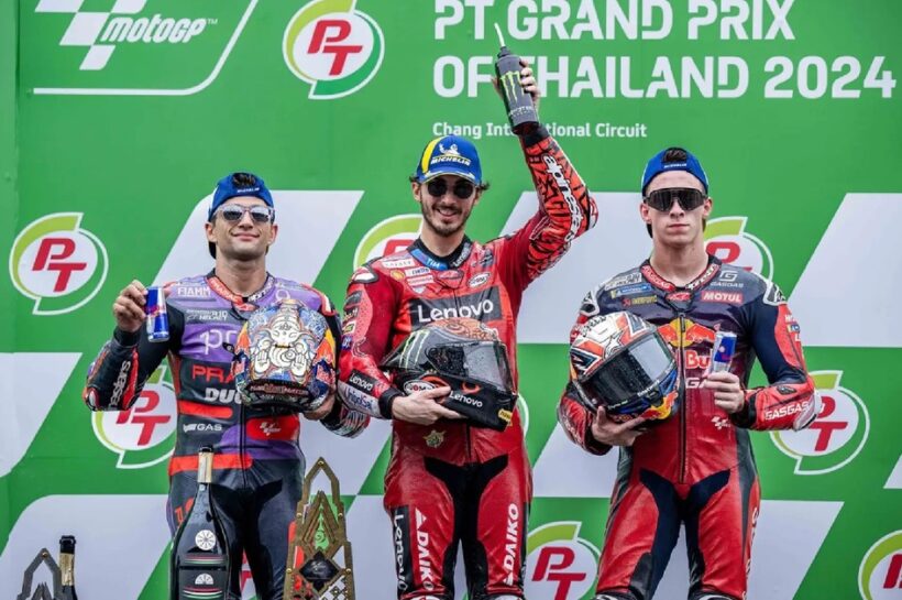 Francesco Bagnaia Thailand MotoGP