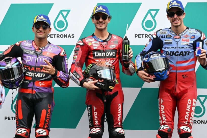 2024 Malaysian MotoGP: Francesco Bagnaia pips Jorge Martin to claim pole position