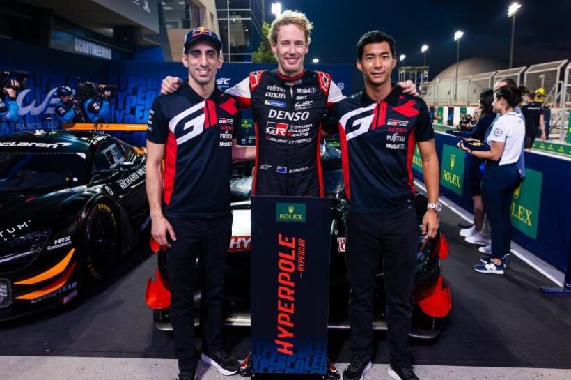 Brendon Hartley claims pole as Toyota locks out the front row for WEC 8H Bahrain