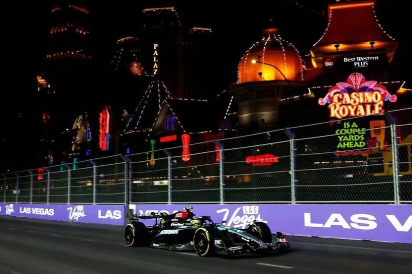 2024 Las Vegas Grand Prix: Lewis Hamilton leads Mercedes 1-2 in opening practice