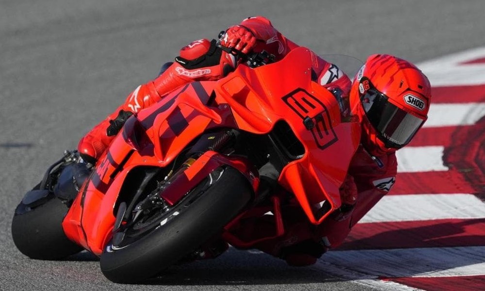 Marc Marquez's debut with factory Ducati gives positive results