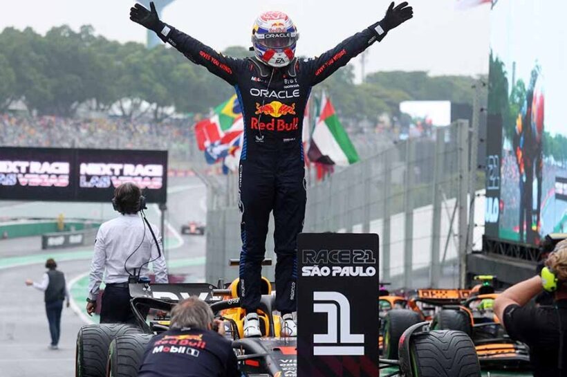 Max Verstappen advances from 17th to win chaotic 2024 Sao Paulo Grand Prix